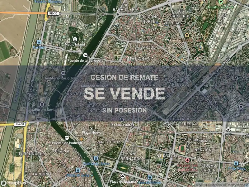 Exterior view of Flat for sale in Sevilla