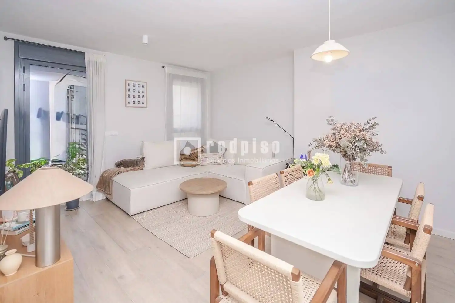 Sala de estar de Piso en venta en Getafe con Aire acondicionado, Calefacción y Jardín privado