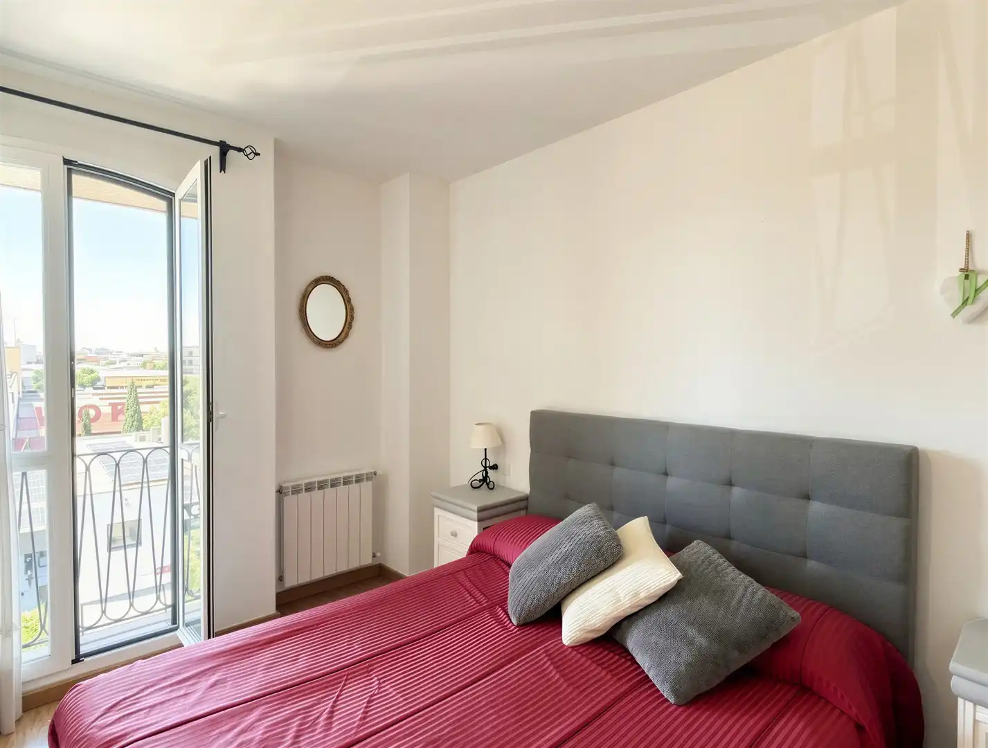 Schlafzimmer von Wohnungen zum Verkauf in  Palma de Mallorca mit Klimaanlage, Heizung und Abstellraum