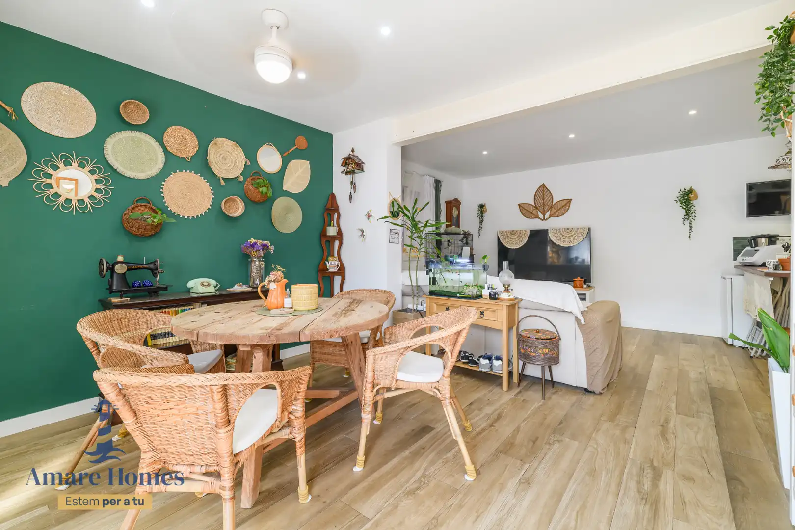 Dining room of Detached homes for sale in Gavà  with Air Conditioner, Parquet flooring and Terrace