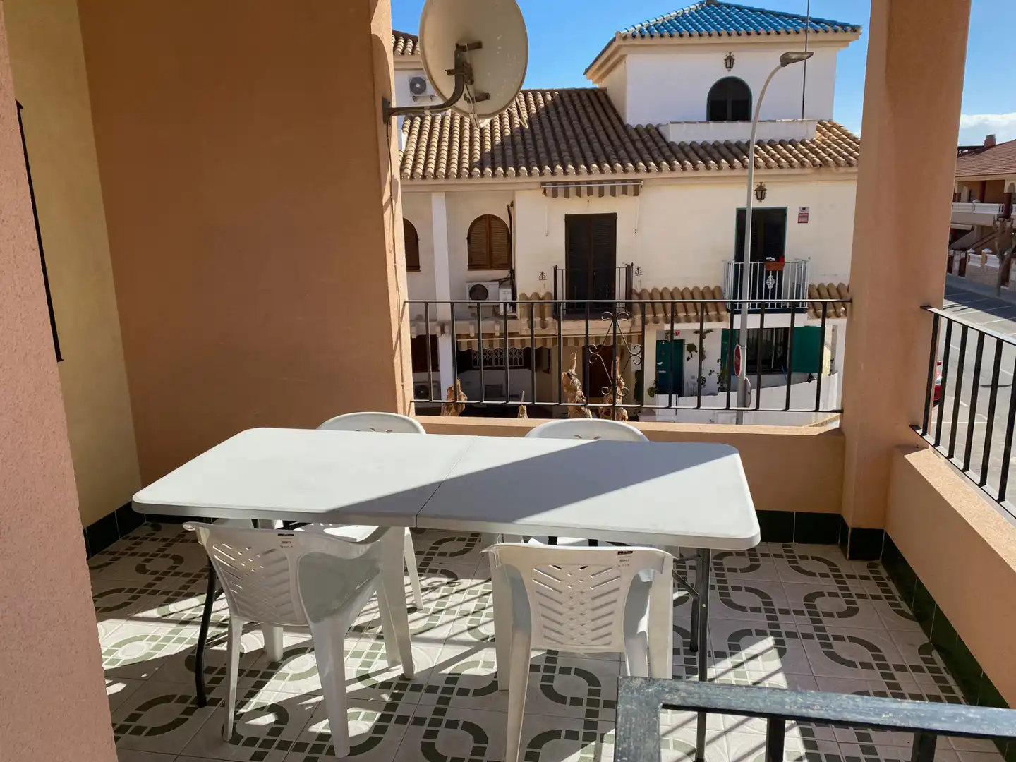 Terrace of Flat for rent in Los Alcázares  with Air Conditioner, Heating and Furnished