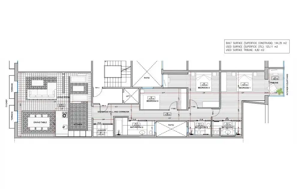 Appartement avec terrasse à vendre à Carrer de Casp, imagen 38