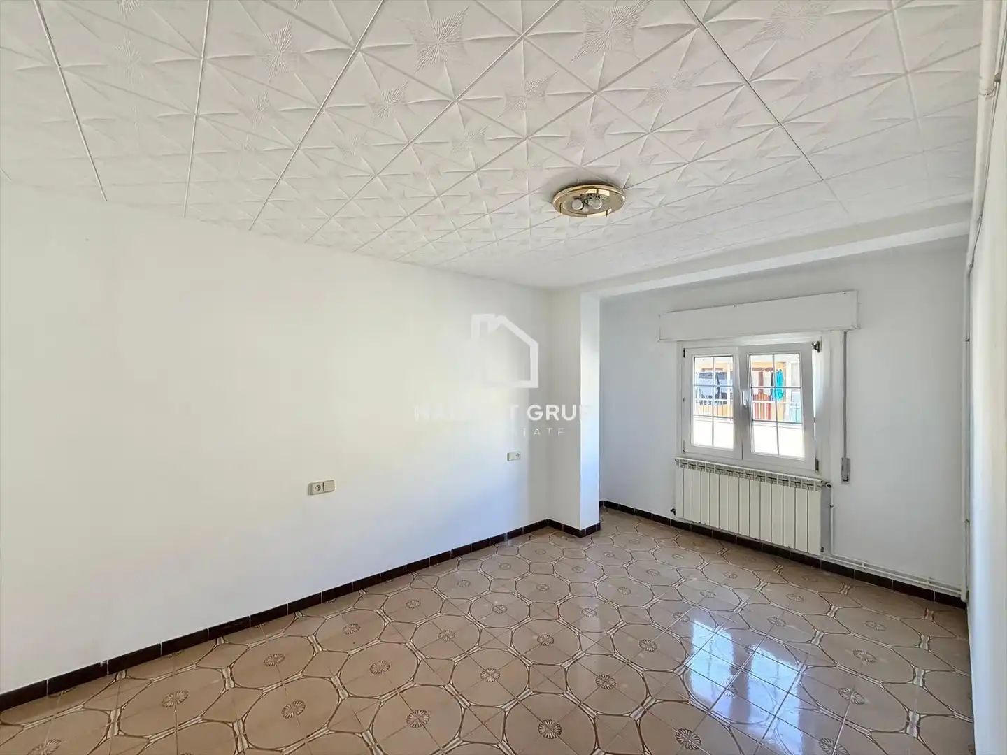 Sala de estar de Piso en venta en Girona con Calefacción y Terraza