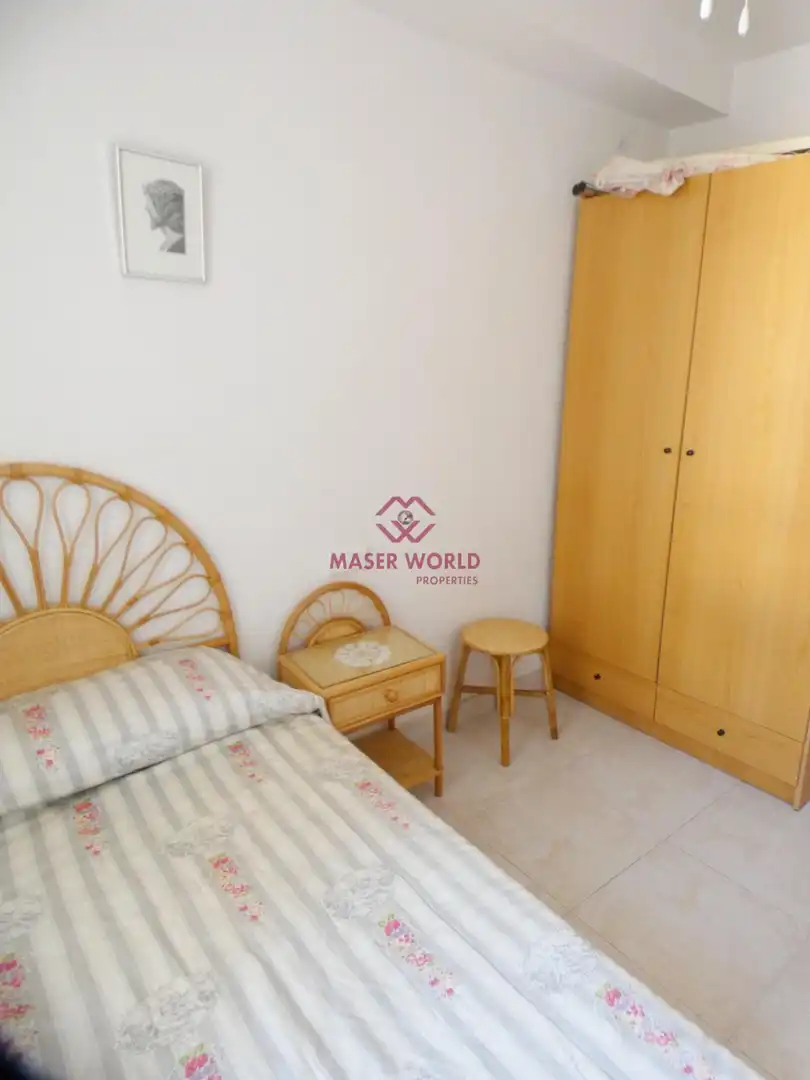 Bedroom of Flat for sale in Mazarrón  with Terrace, Furnished and Community pool
