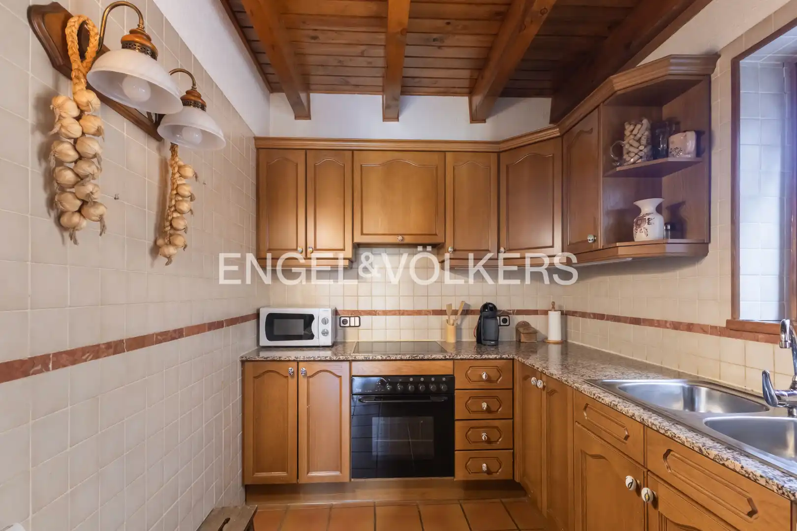 Cocina de Dúplex en venta en Fontanals de Cerdanya con Calefacción, Parquet y Terraza