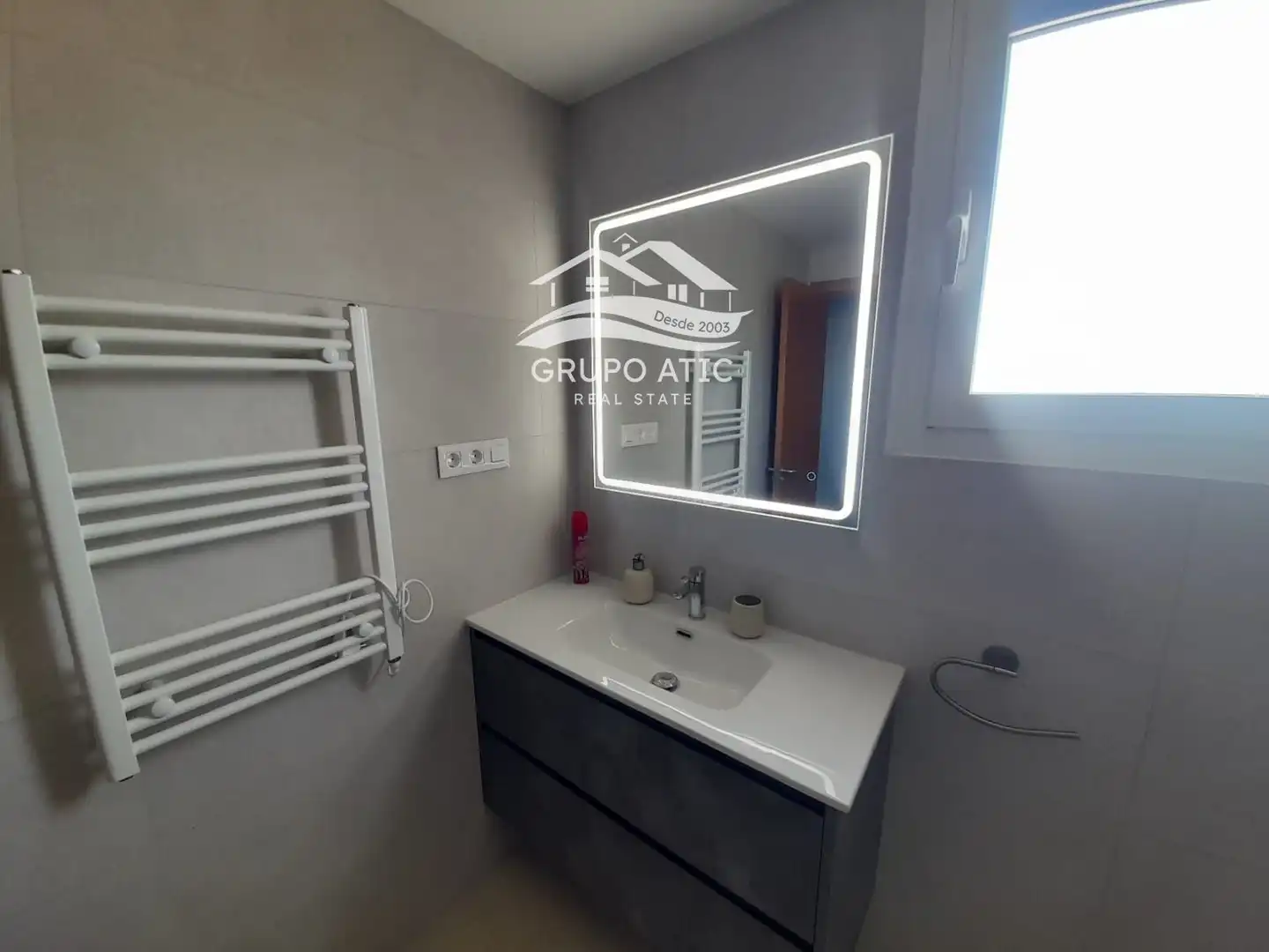 Bathroom of Flat for rent in Burriana / Borriana  with Heating, Terrace and Swimming Pool