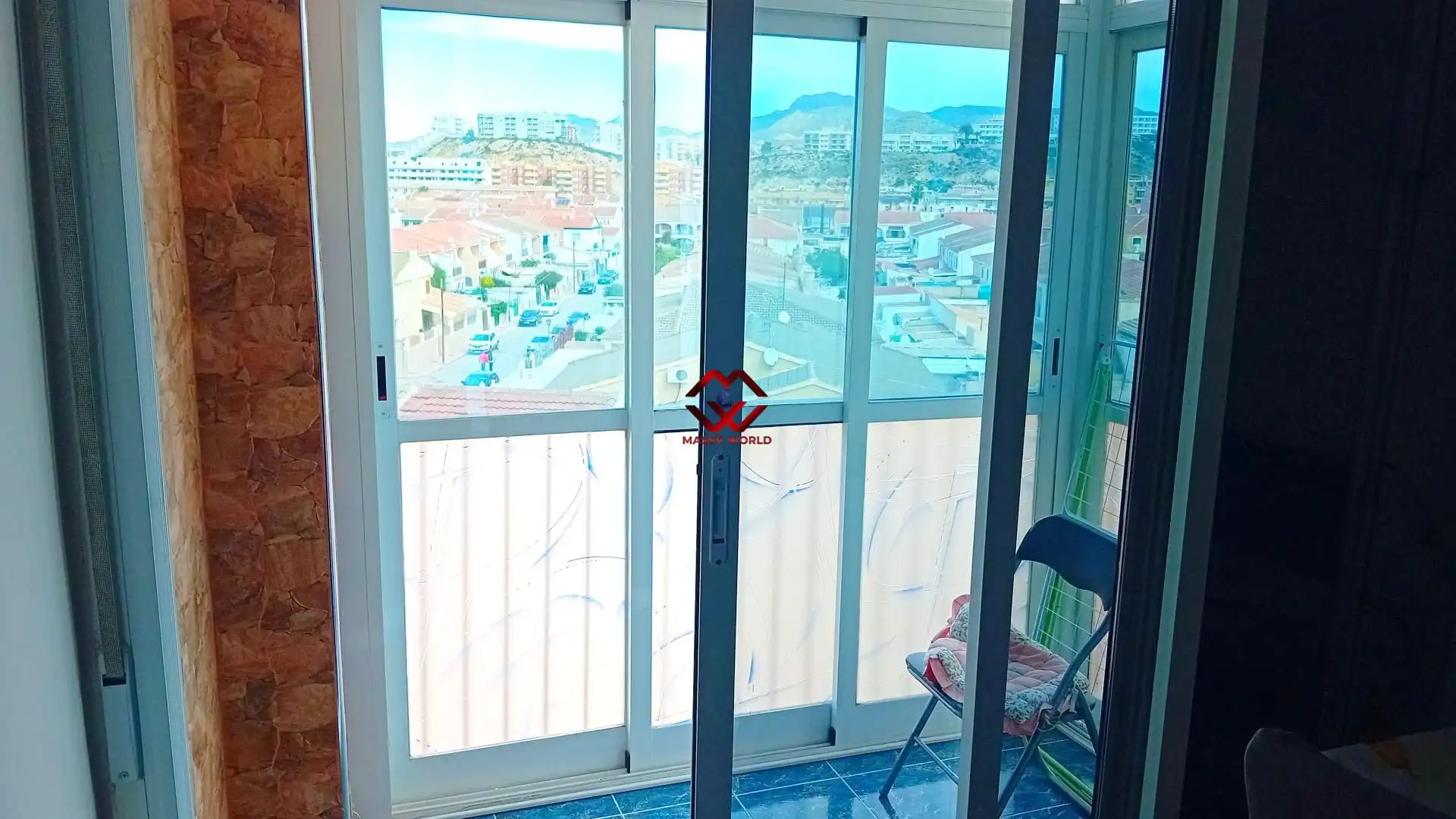 Terrasse von Wohnung zum Verkauf in Mazarrón mit Klimaanlage, Möbliert und Balkon