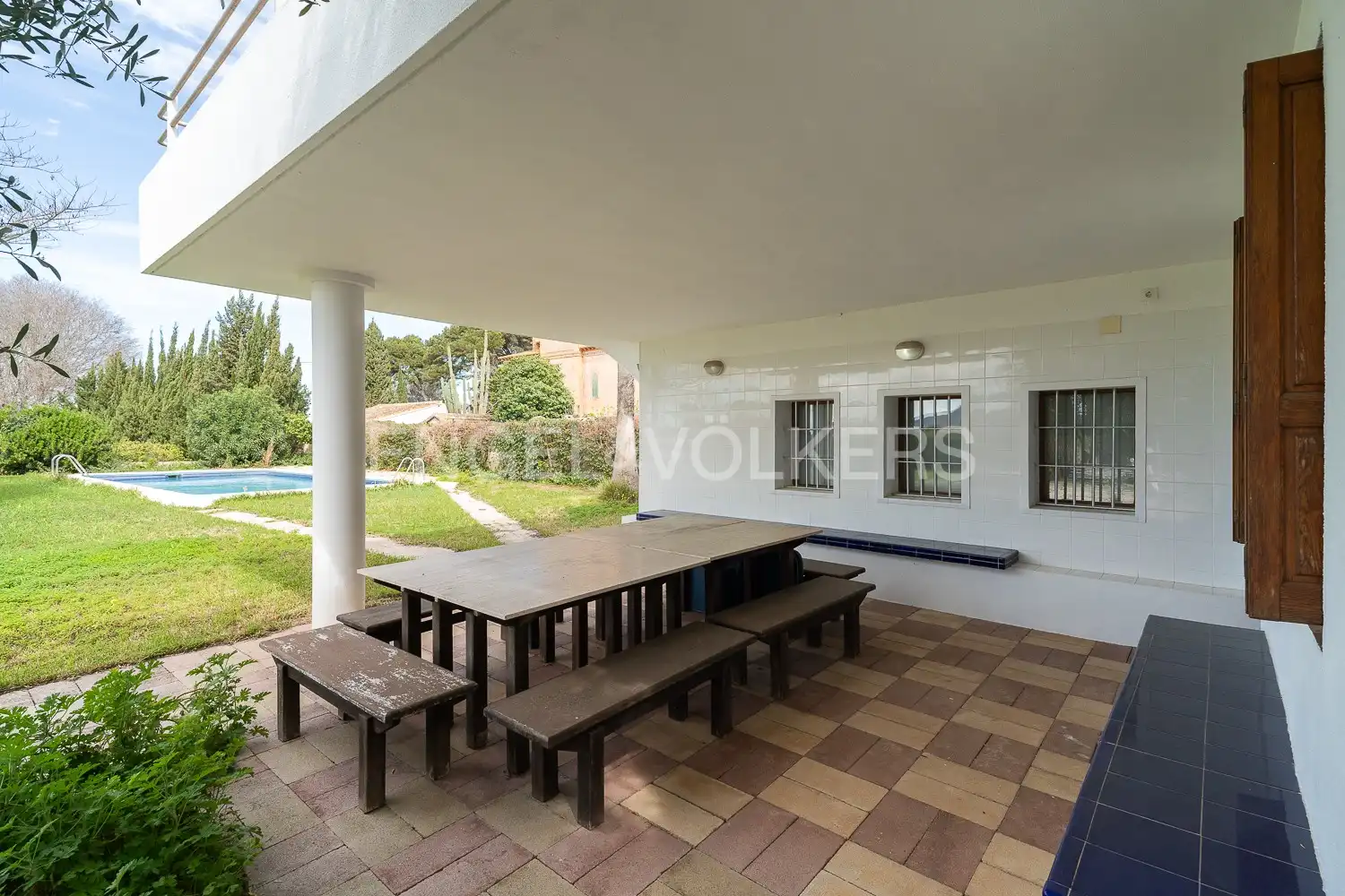 Terrace of Houses for sale in Dénia  with Heating, Private garden and Parquet flooring