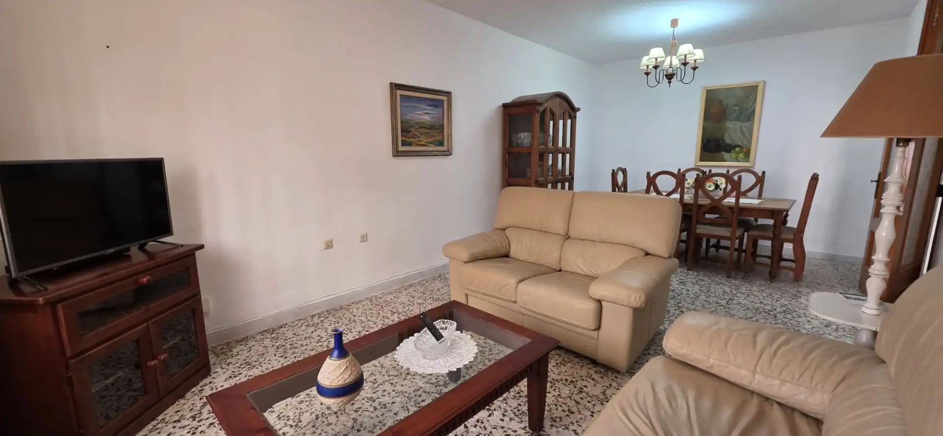 Living room of Flat for sale in Vera Ciudad
