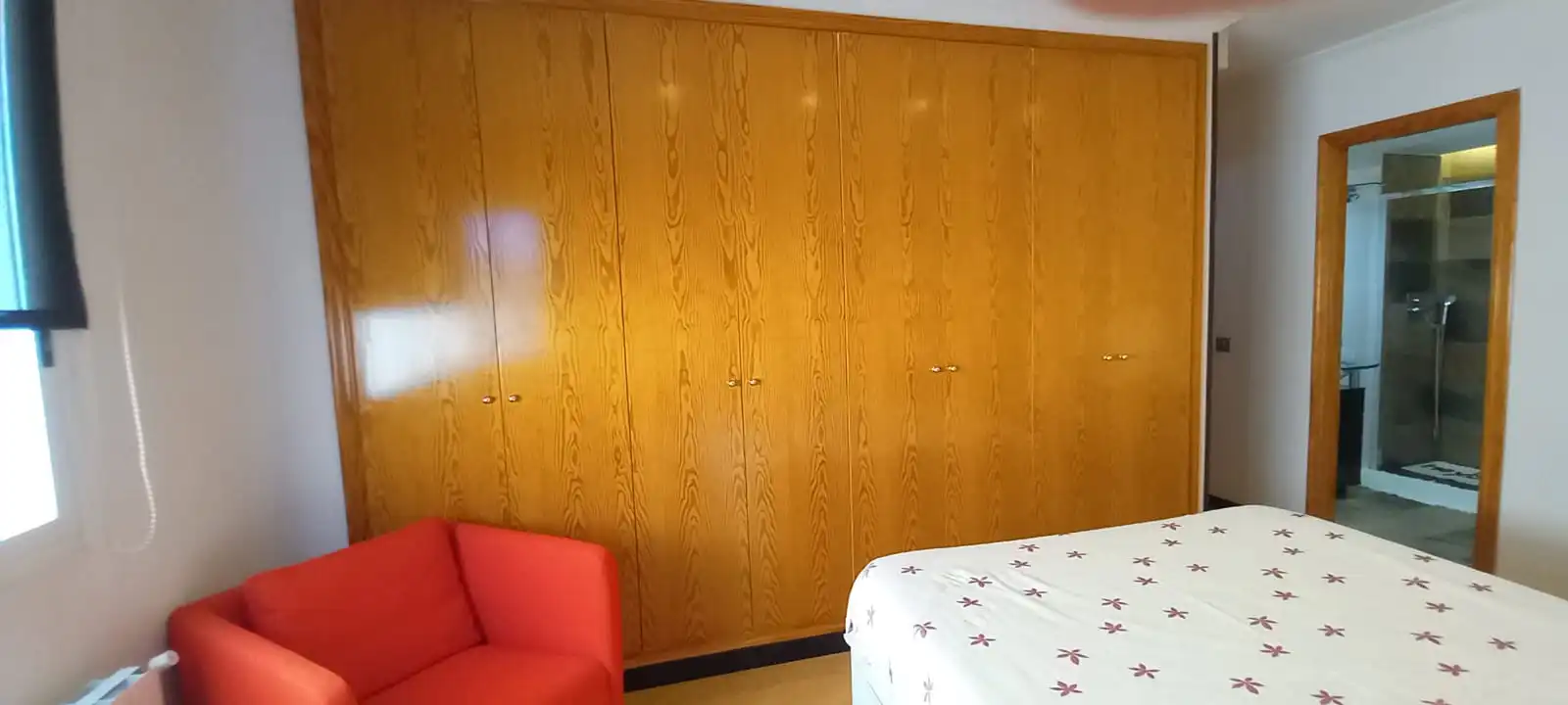 Schlafzimmer von Wohnung zur Miete in Sagunto / Sagunt mit Klimaanlage, Heizung und Möbliert