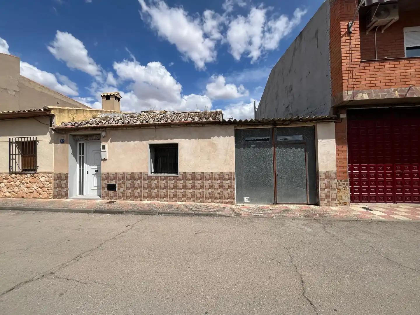 Vista exterior de Casa o xalet en venda en Arenas de San Juan 