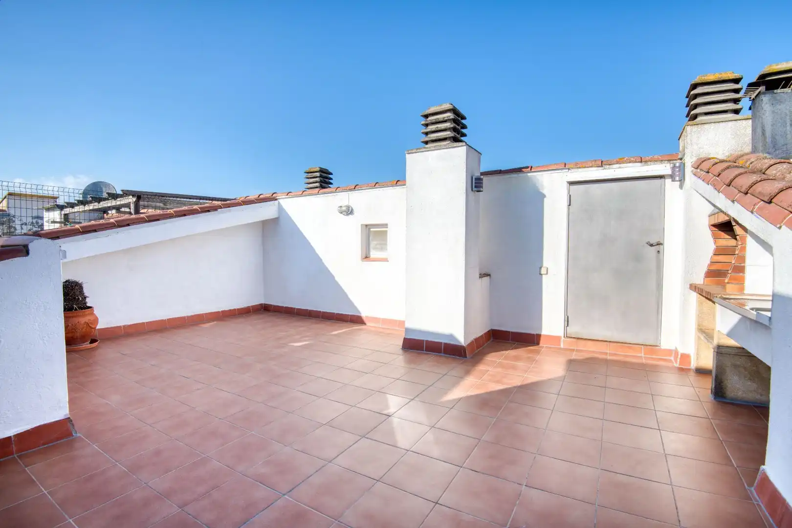 Terraza de Piso en venta en Santa Cristina d'Aro con Calefacción, Terraza y Trastero