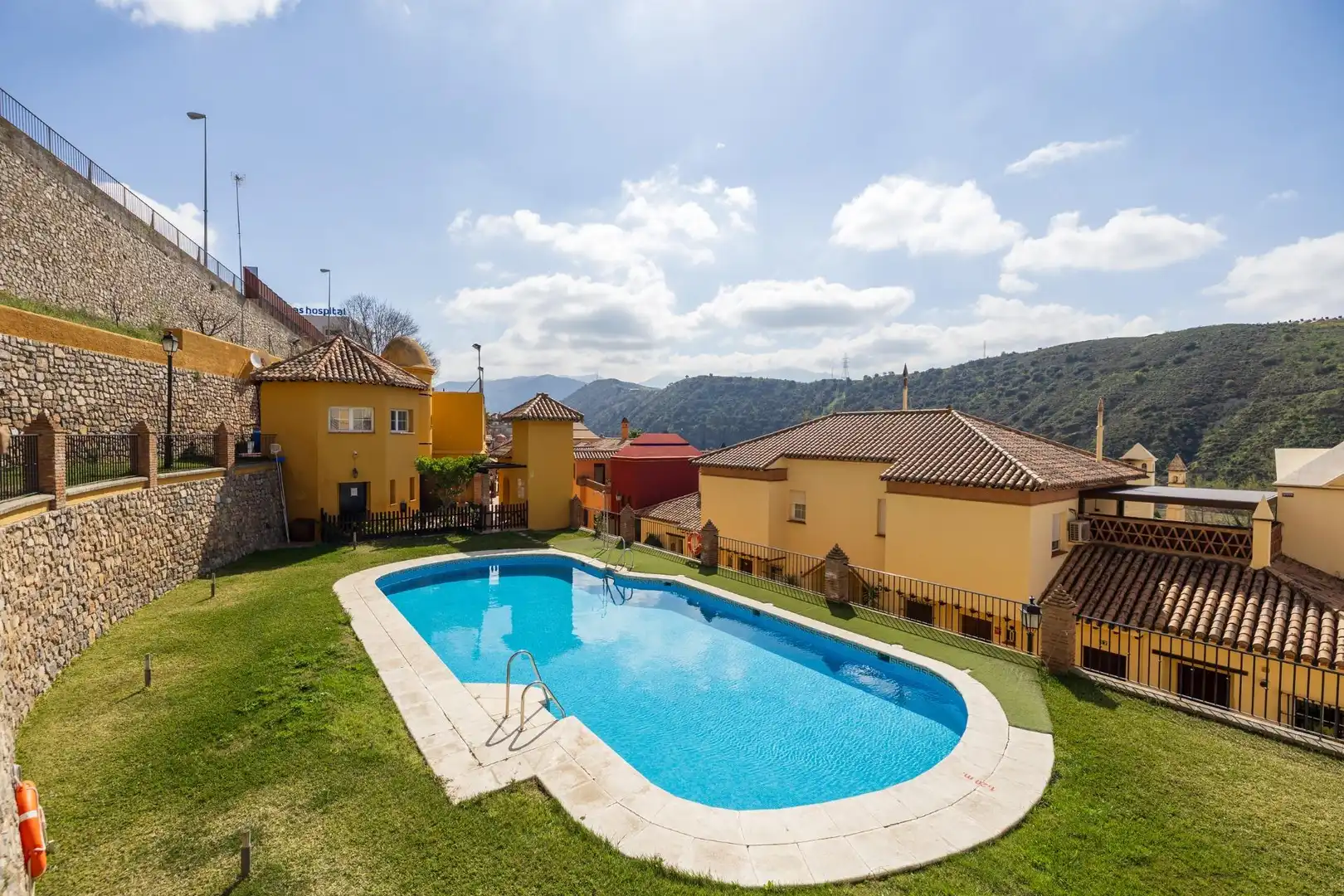 Swimming pool of Detached homes for sale in  Granada Capital  with Air Conditioner, Heating and Private garden