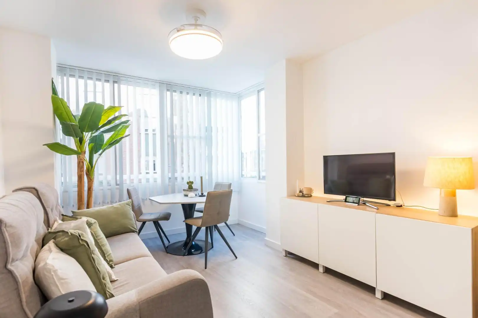 Sala de estar de Piso en venta en Molina de Segura con Aire acondicionado, Calefacción y Amueblado