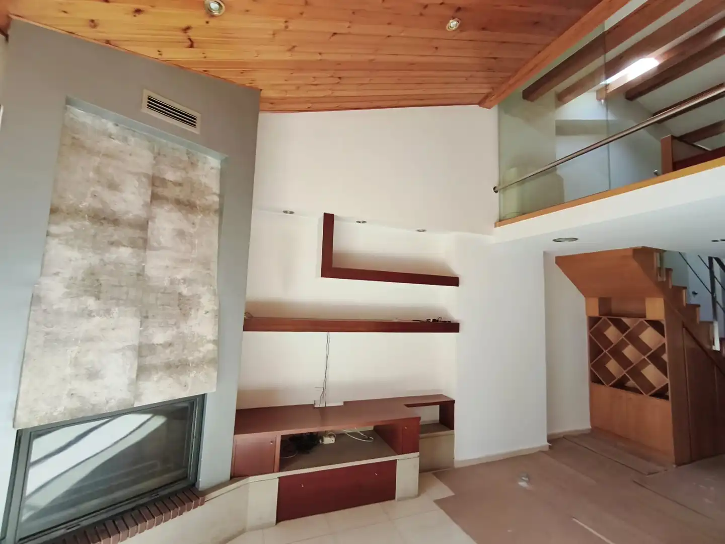 Wohnzimmer von Maisonette zum Verkauf in Puig-reig mit Heizung, Ofen und Balkon
