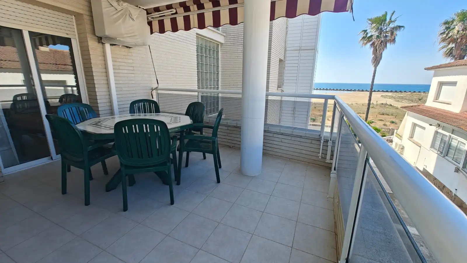Terrasse von Wohnung zum Verkauf in Cunit mit Klimaanlage, Heizung und Terrasse