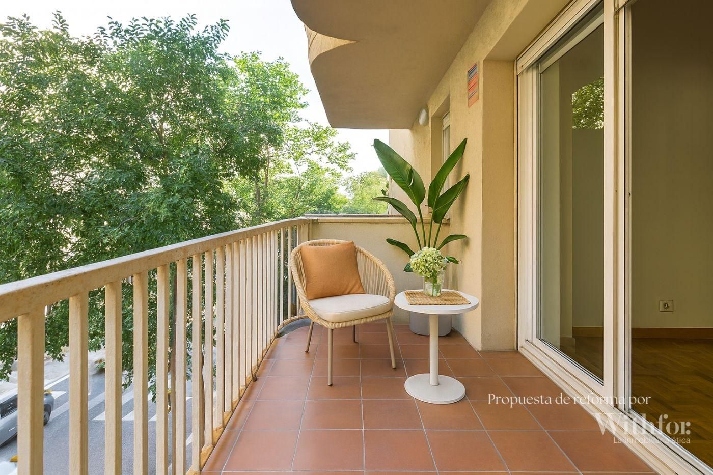 Terrassa de Apartament en venda en  Barcelona Capital amb Aire condicionat, Calefacció i Terrassa