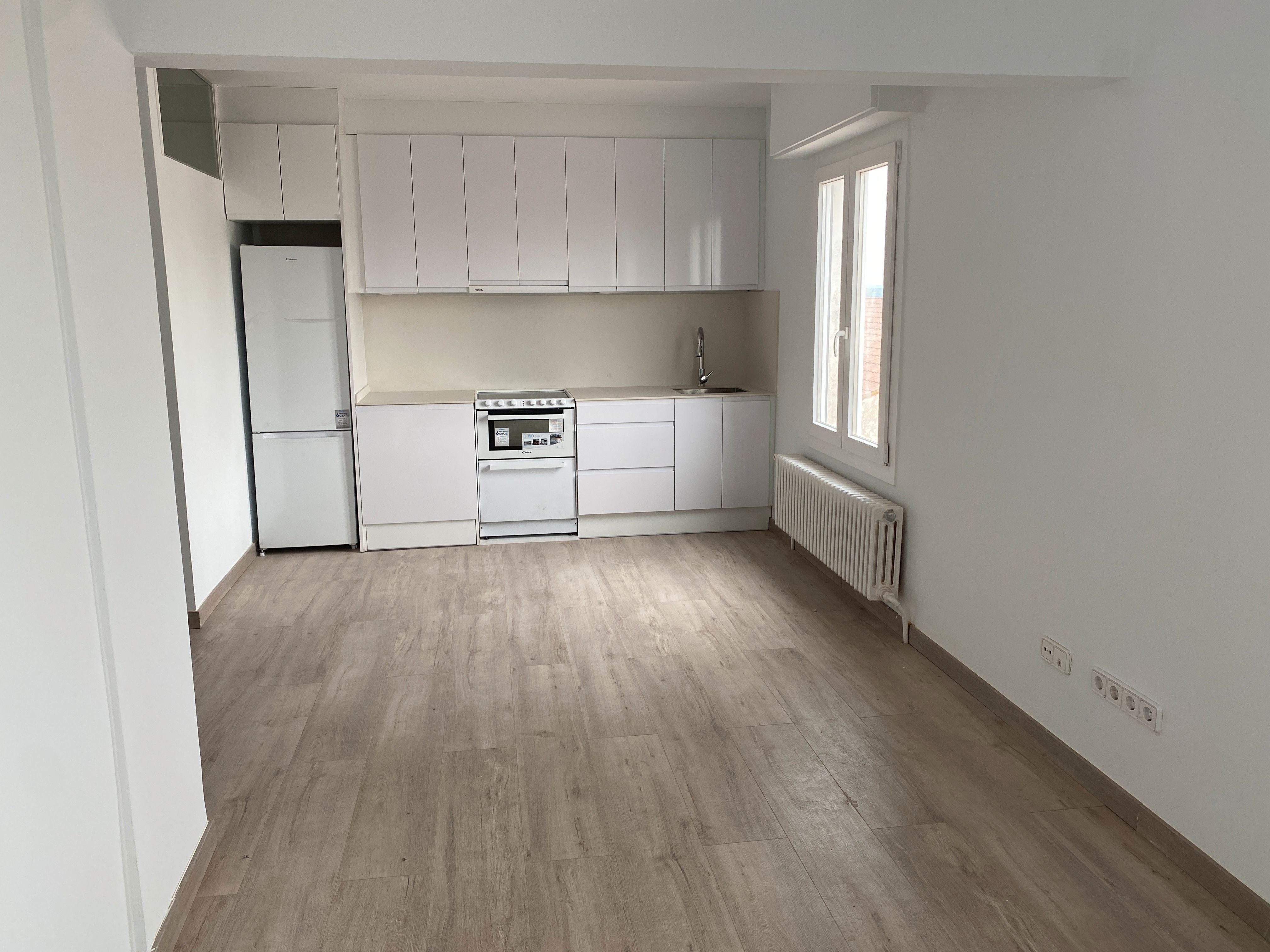 Cuina de Apartament de lloguer en  Lleida Capital amb Aire condicionat, Calefacció i Parquet