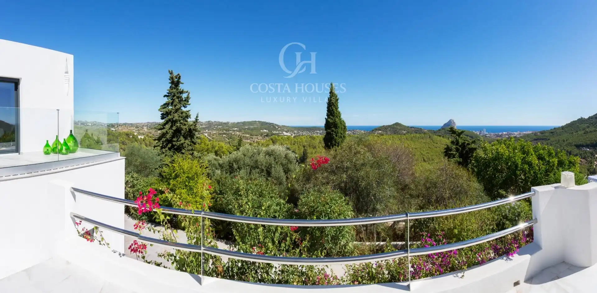 Terraza de Casa o chalet en venta en Benissa con Aire acondicionado, Calefacción y Jardín privado