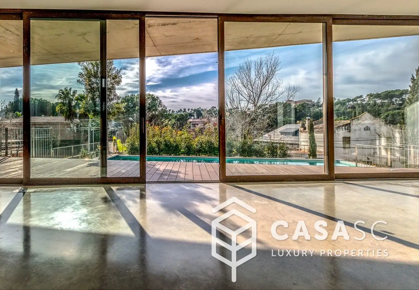 Exterior view of Houses for sale in Sant Cugat del Vallès  with Air Conditioner, Heating and Private garden