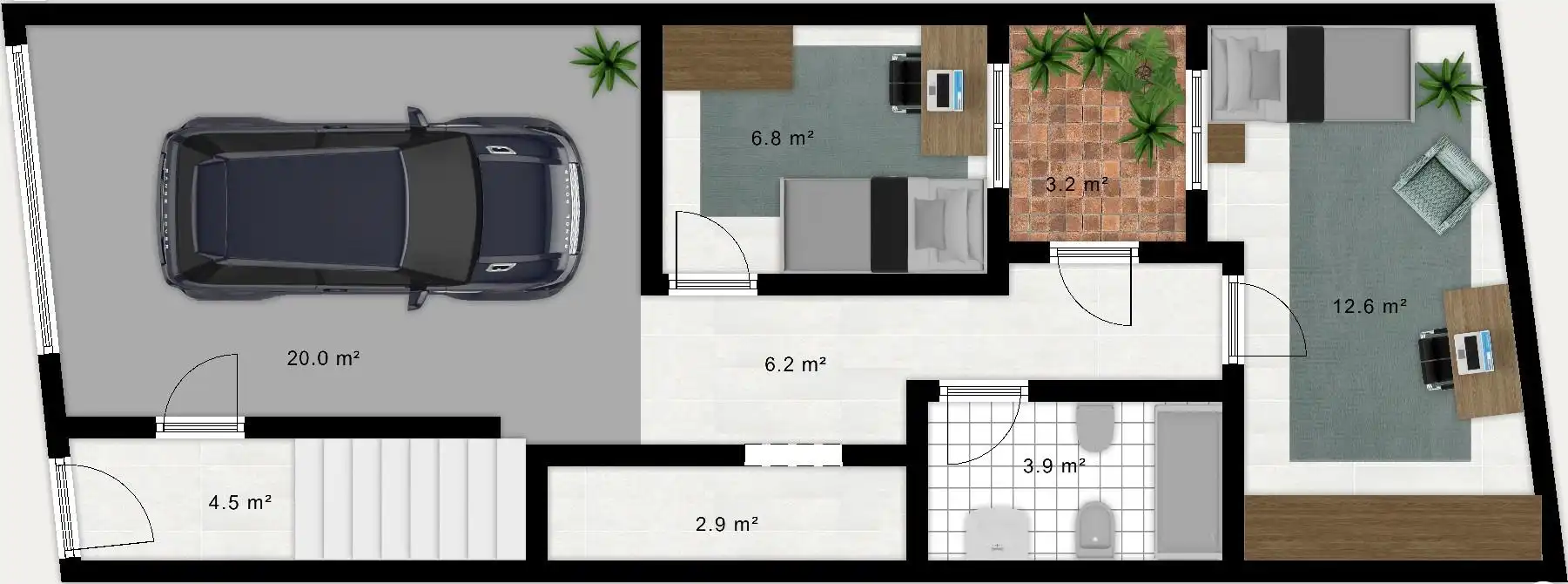 Houses for sale in Sevilla  with Air Conditioner, Terrace and Storage room