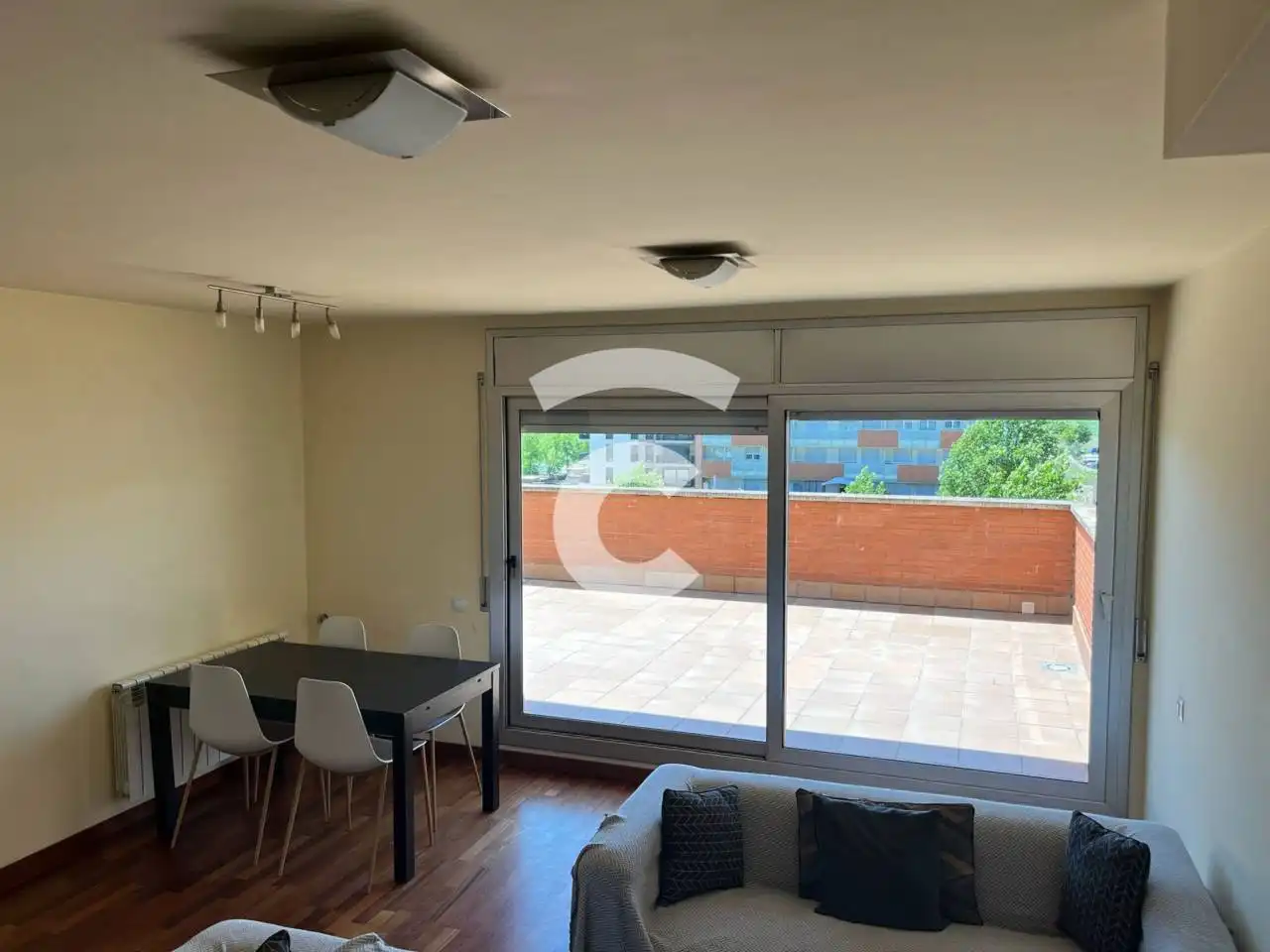 Balcony of Flat for rent in Vic  with Heating, Terrace and Storage room