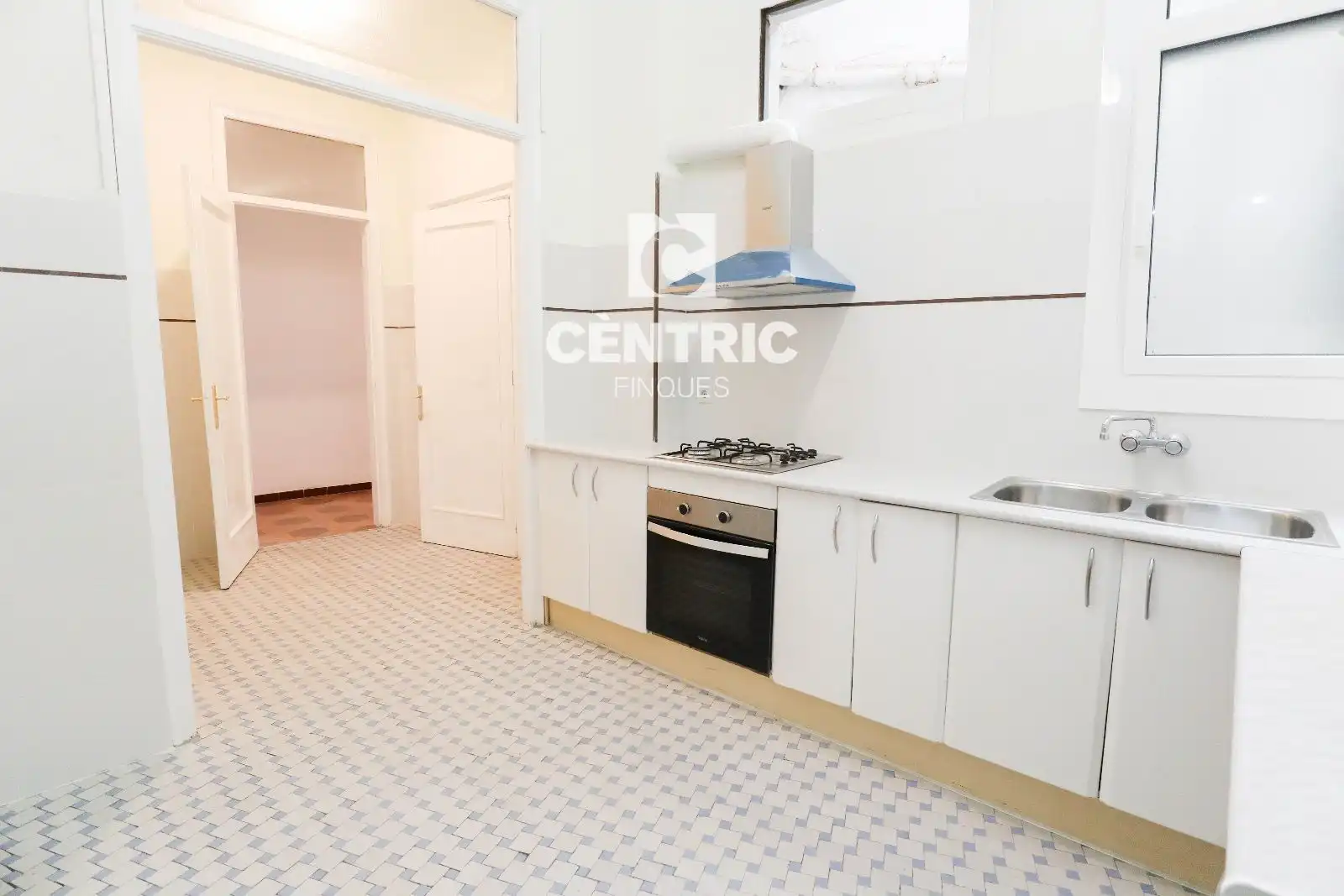 Kitchen of Flat for rent in Terrassa  with Heating and Terrace