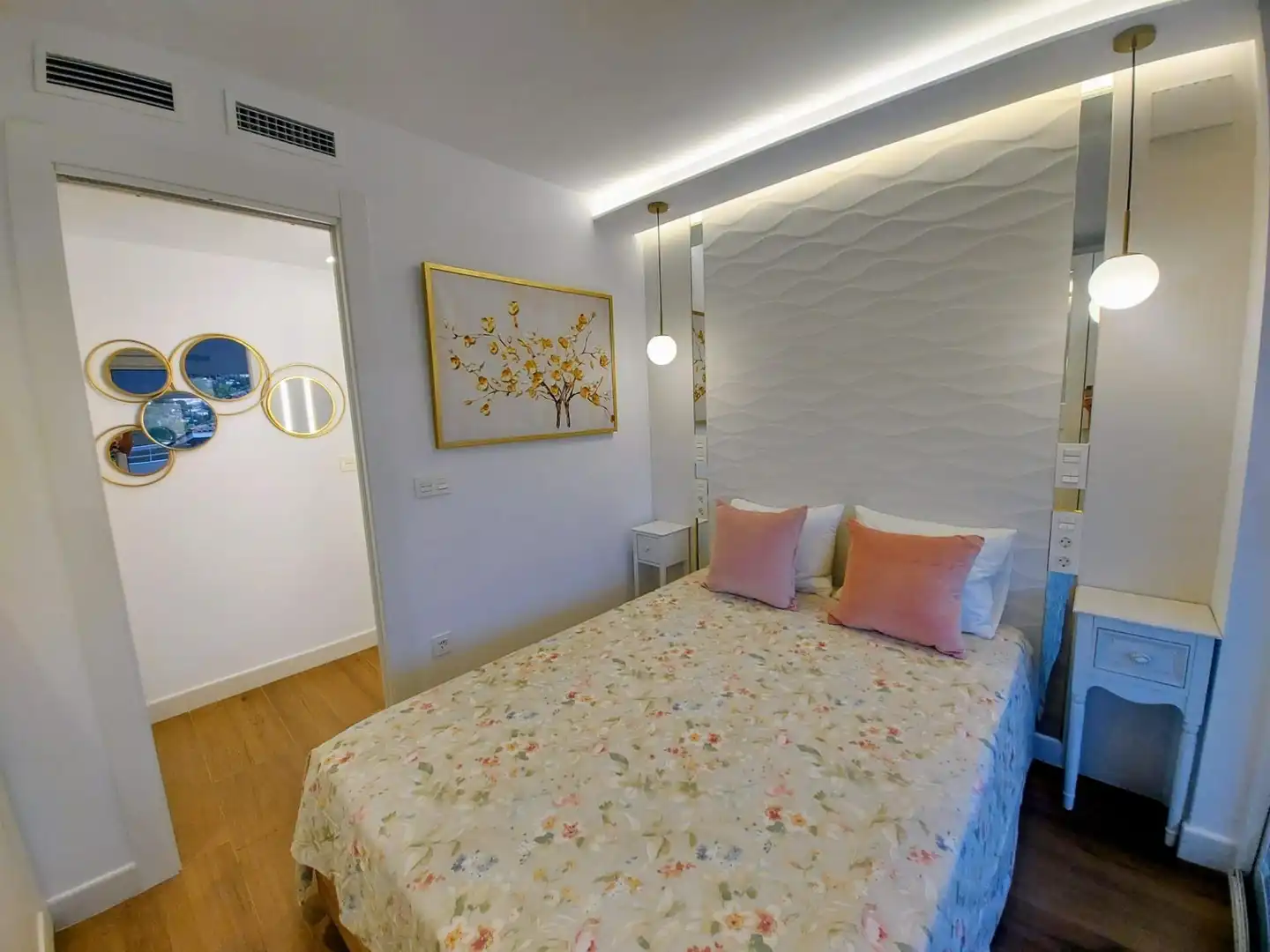 Schlafzimmer von Wohnung zur Miete in Granada mit Klimaanlage, Heizung und Möbliert