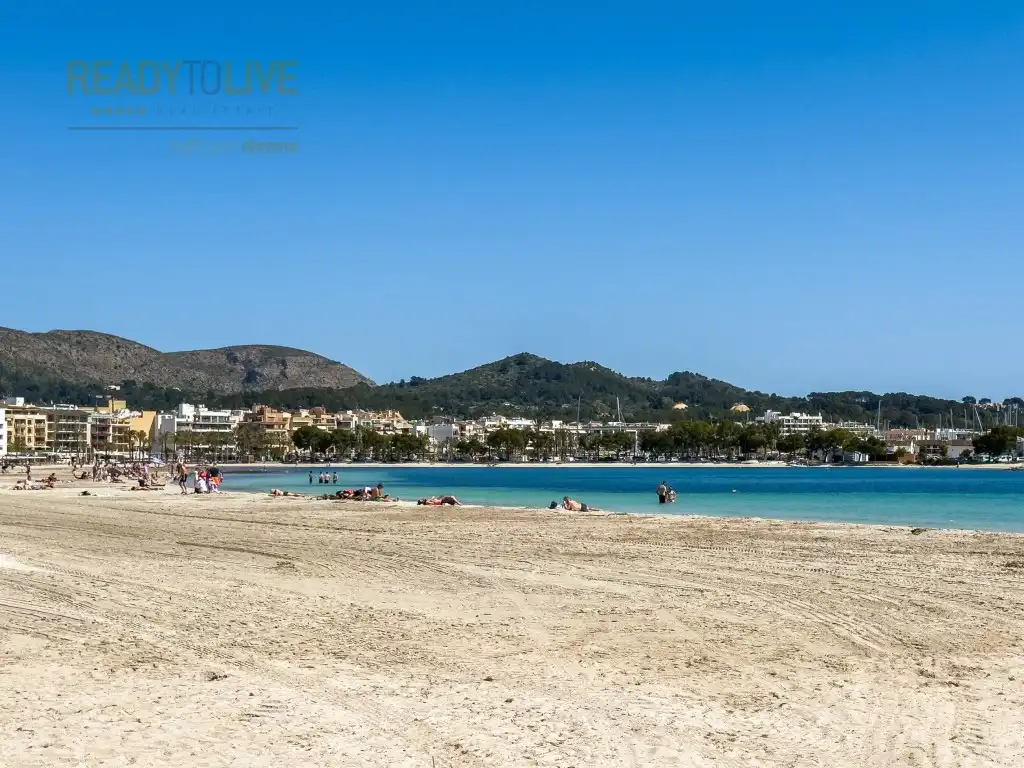 Vista exterior de Dúplex en venta en Alcúdia con Aire acondicionado, Terraza y Amueblado