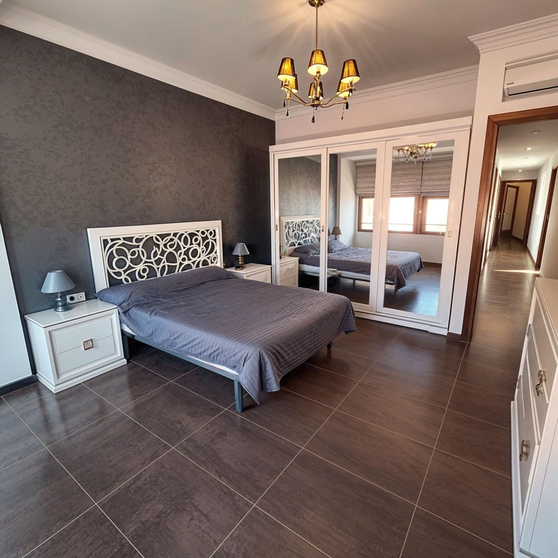 Habitación de Piso de alquiler en Sueca con Aire acondicionado, Calefacción y Balcón