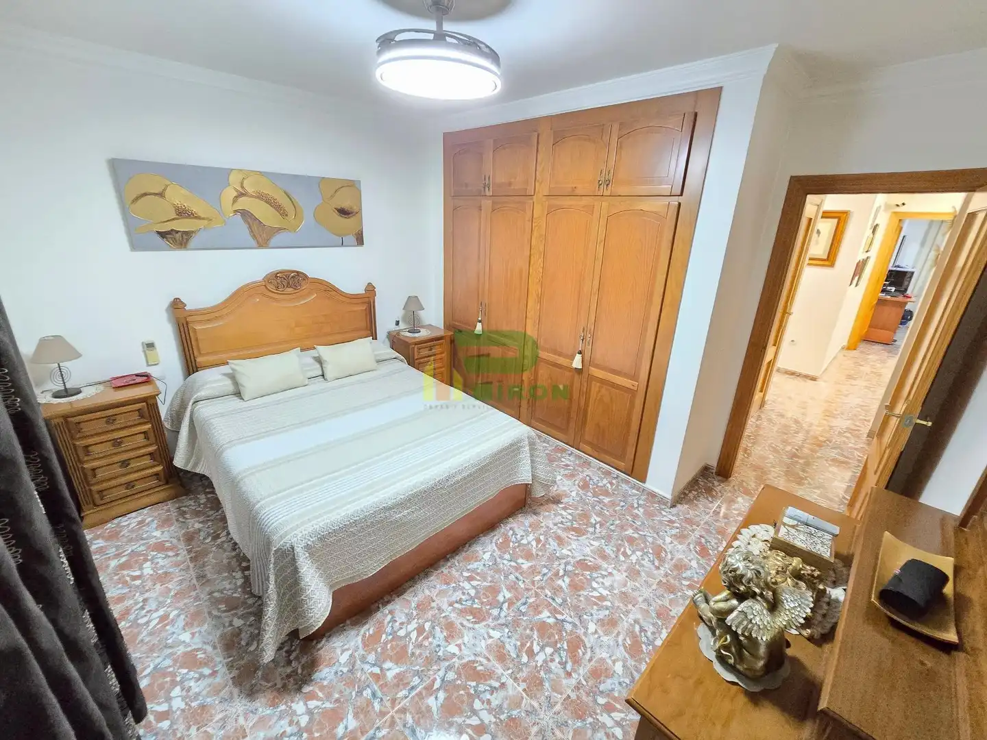 Bedroom of Flat for sale in Lorca  with Air Conditioner, Terrace and Storage room