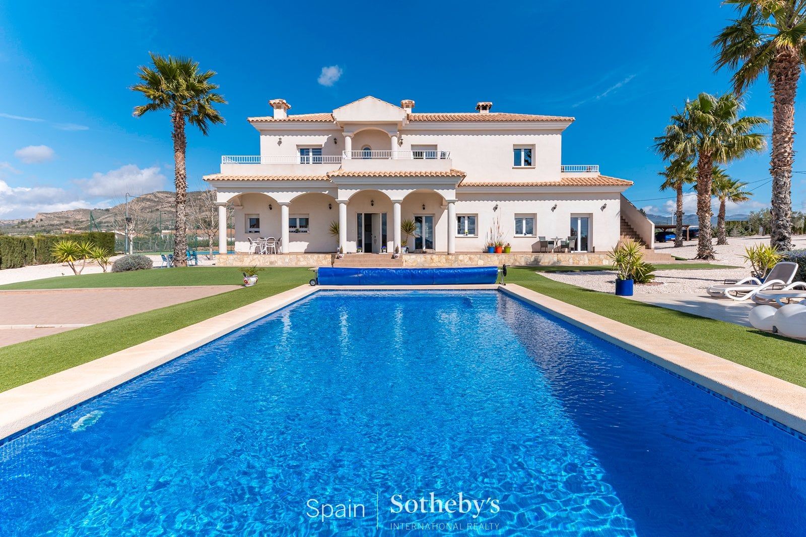 Vista exterior de Casa o chalet en venta en Sax con Aire acondicionado, Calefacción y Jardín privado