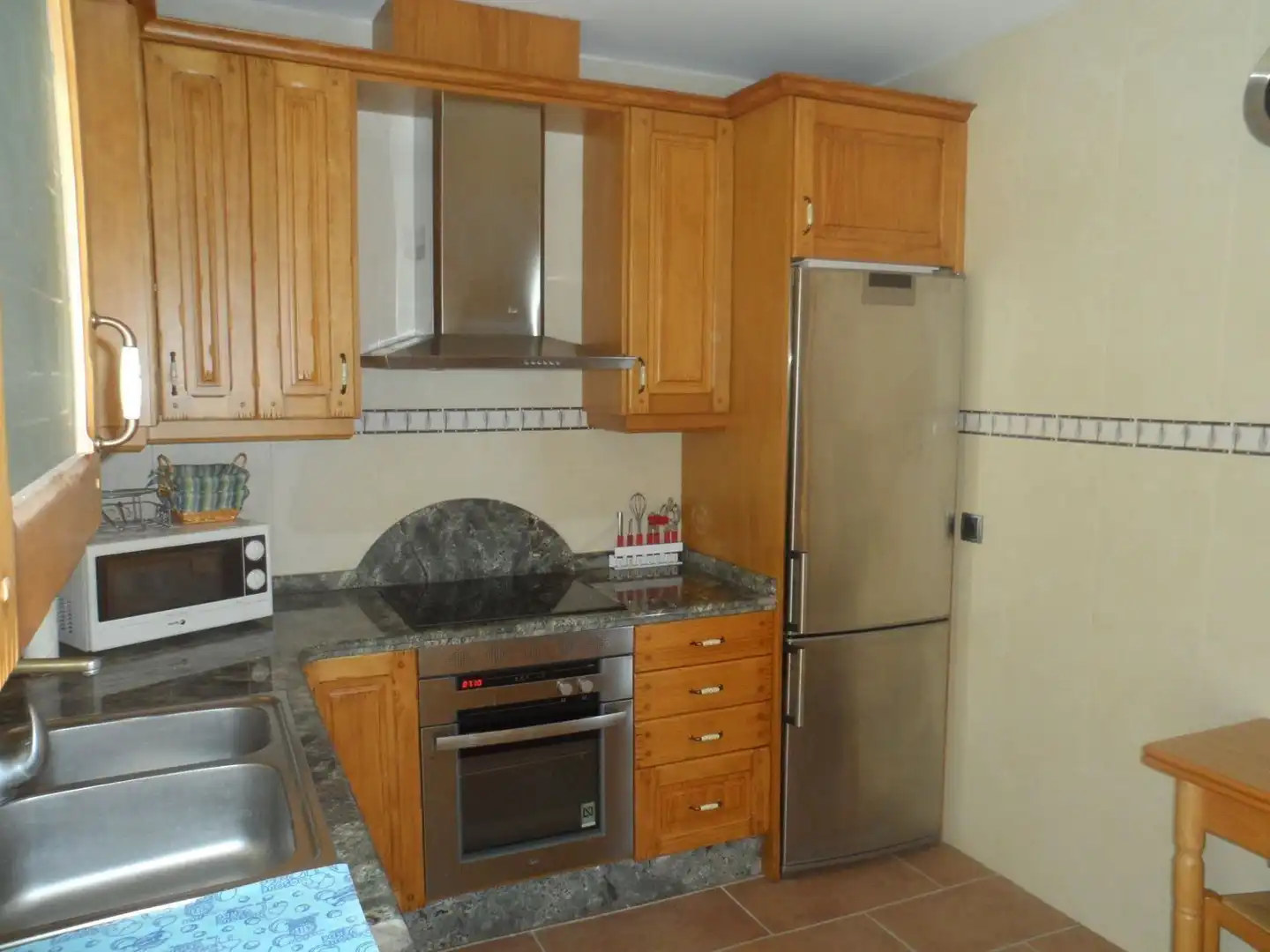 Cuina de Casa o xalet en venda en Cuevas del Almanzora amb Aire condicionat, Jardí privat i Terrassa