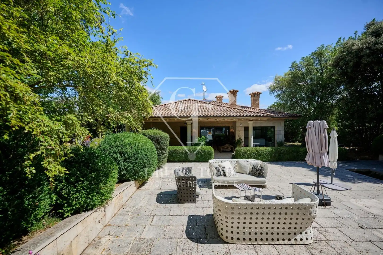Jardín de Casa o chalet en venta en Ayegui / Aiegi con Aire acondicionado, Calefacción y Jardín privado