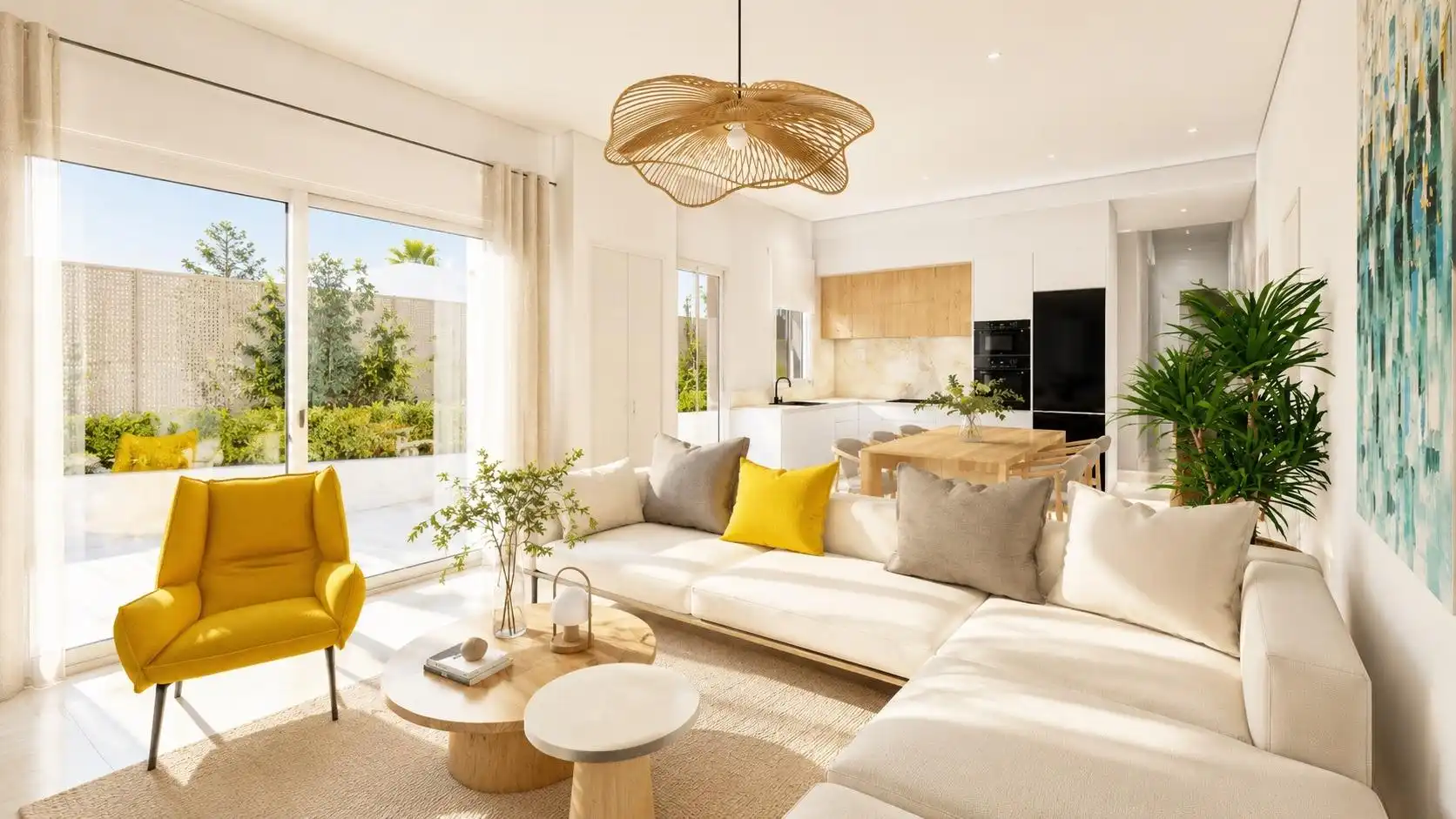 Sala de estar de Casa o chalet en venta en Los Alcázares con Calefacción, Jardín privado y Terraza