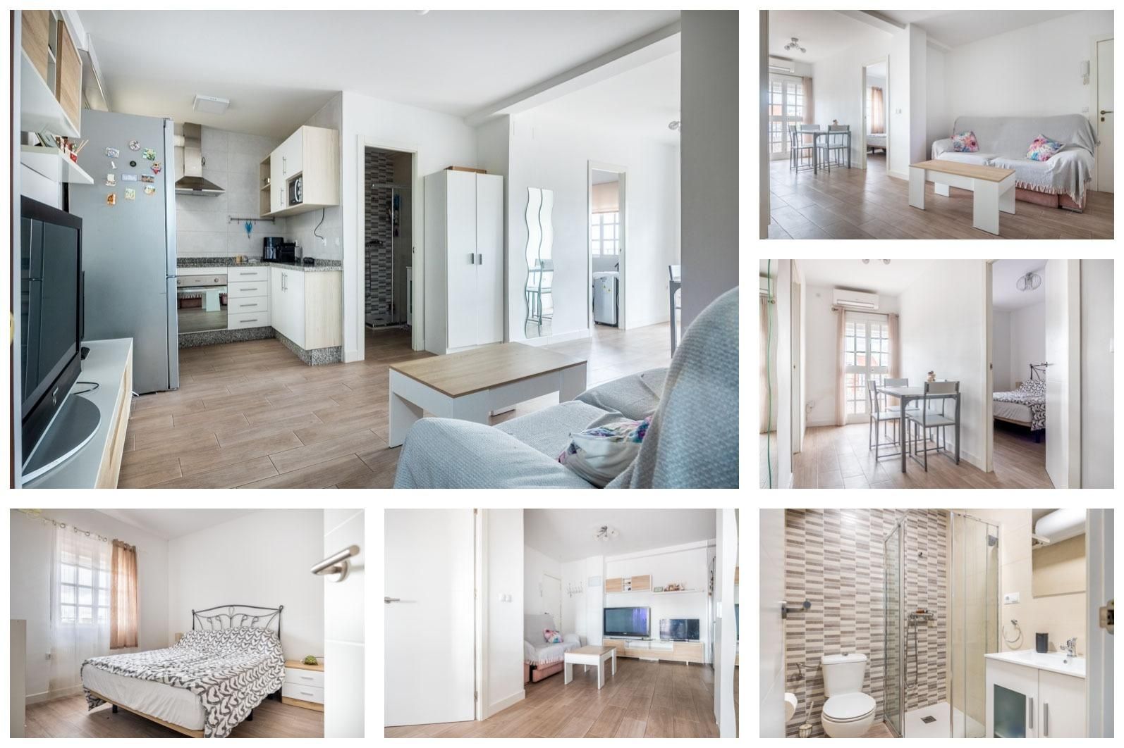 Exterior view of Flat for sale in  Sevilla Capital  with Air Conditioner, Terrace and Storage room