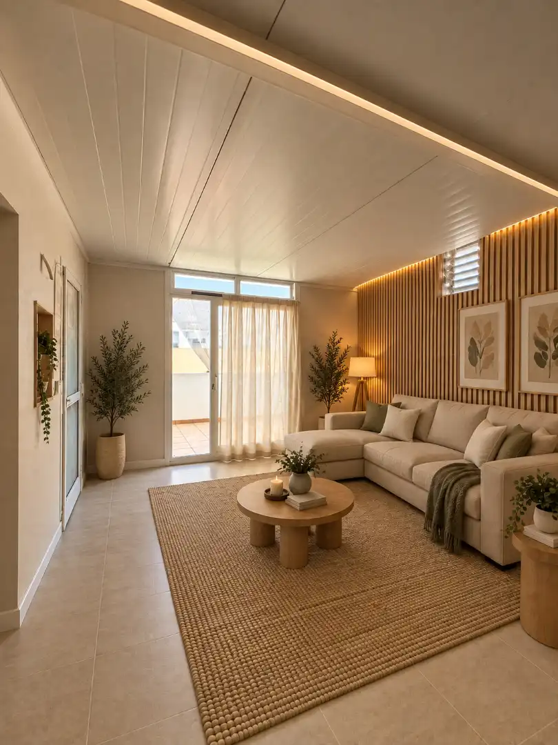 Sala de estar de Ático en venta en San Miguel de Abona con Terraza, Amueblado y Balcón