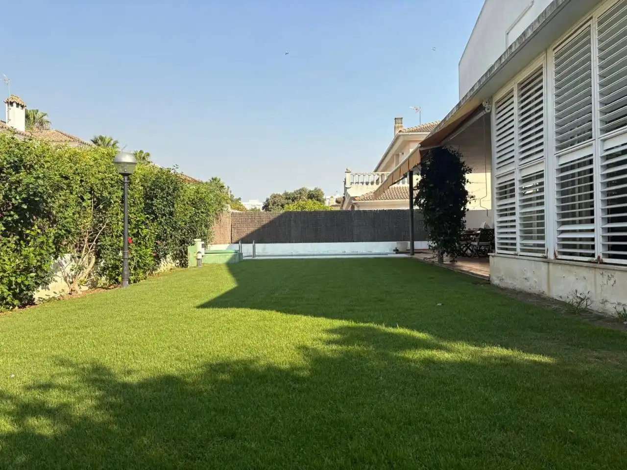 Jardí de Casa o xalet en venda en Jerez de la Frontera amb Aire condicionat, Jardí privat i Terrassa