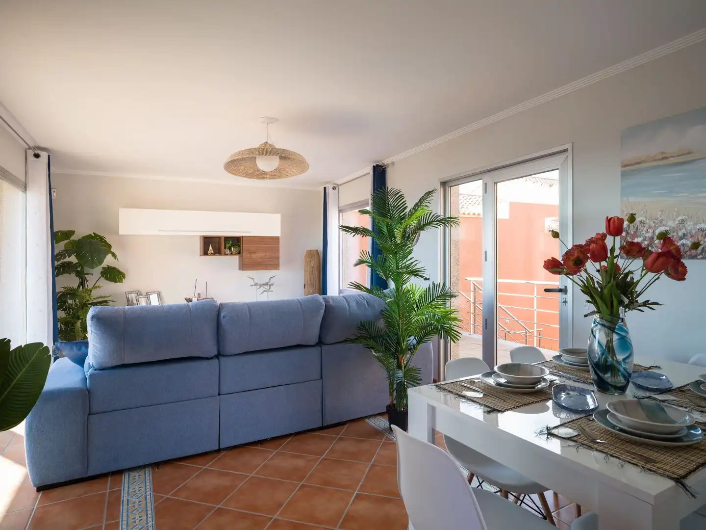 Wohnzimmer von Haus oder Chalet zum Verkauf in Antigua mit Terrasse und Schwimmbad