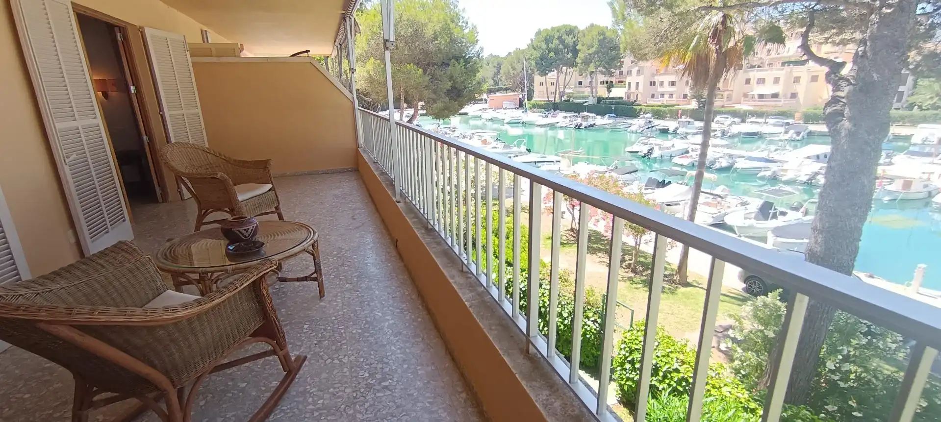 Balcony of Flat for rent in Calvià  with Air Conditioner, Terrace and Furnished