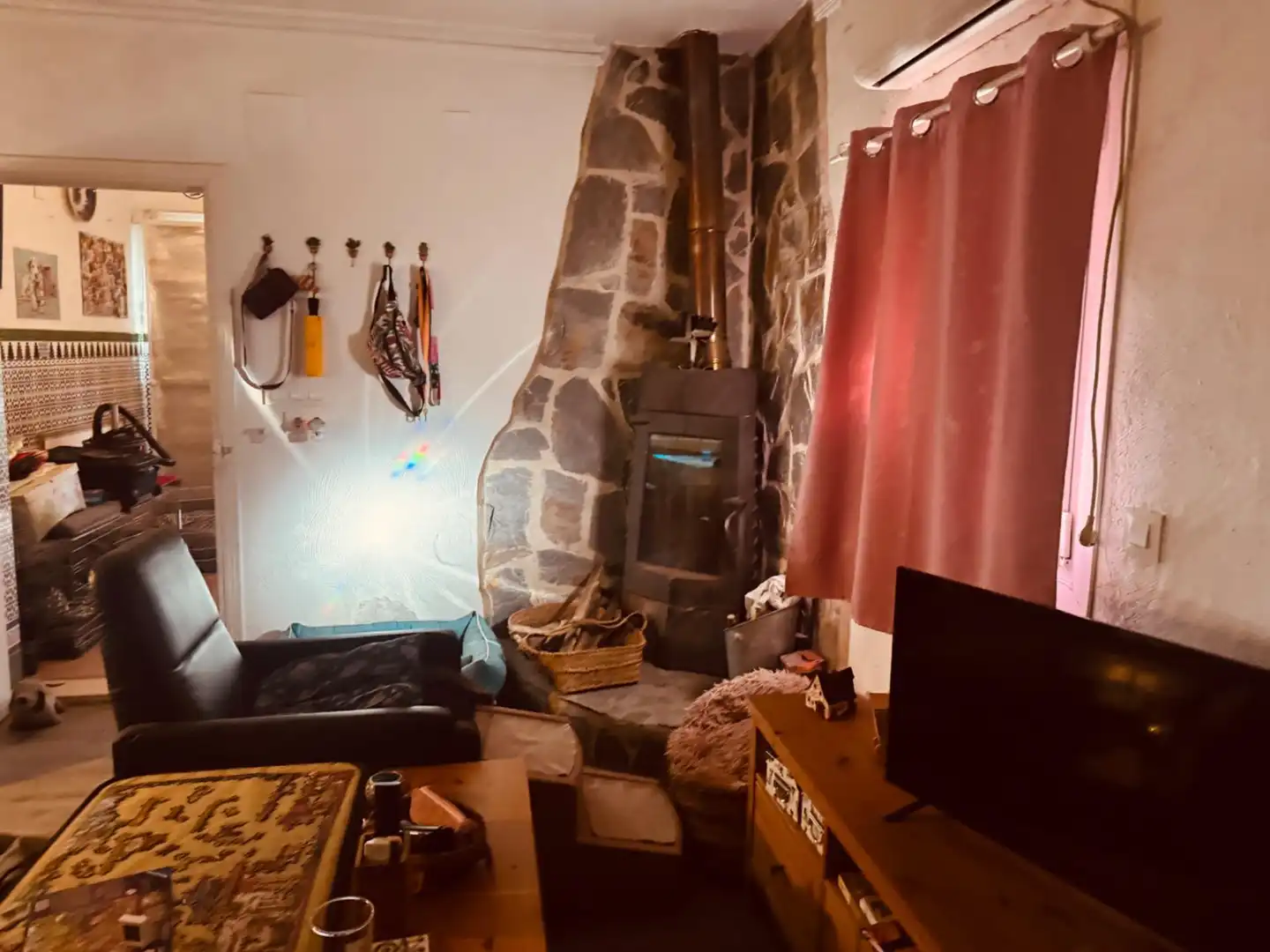 Wohnzimmer von Haus oder Chalet zum Verkauf in Chiclana de la Frontera mit Klimaanlage, Privatgarten und Abstellraum
