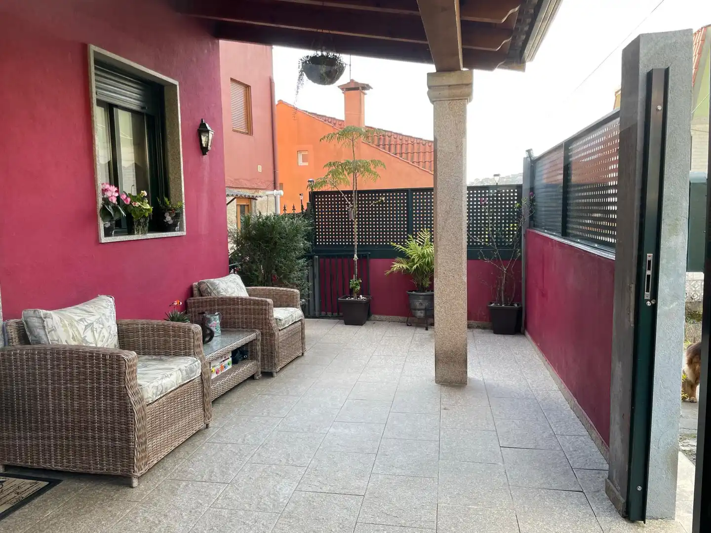 Terraza de Casa o chalet en venta en Vigo  con Calefacción, Amueblado y Horno