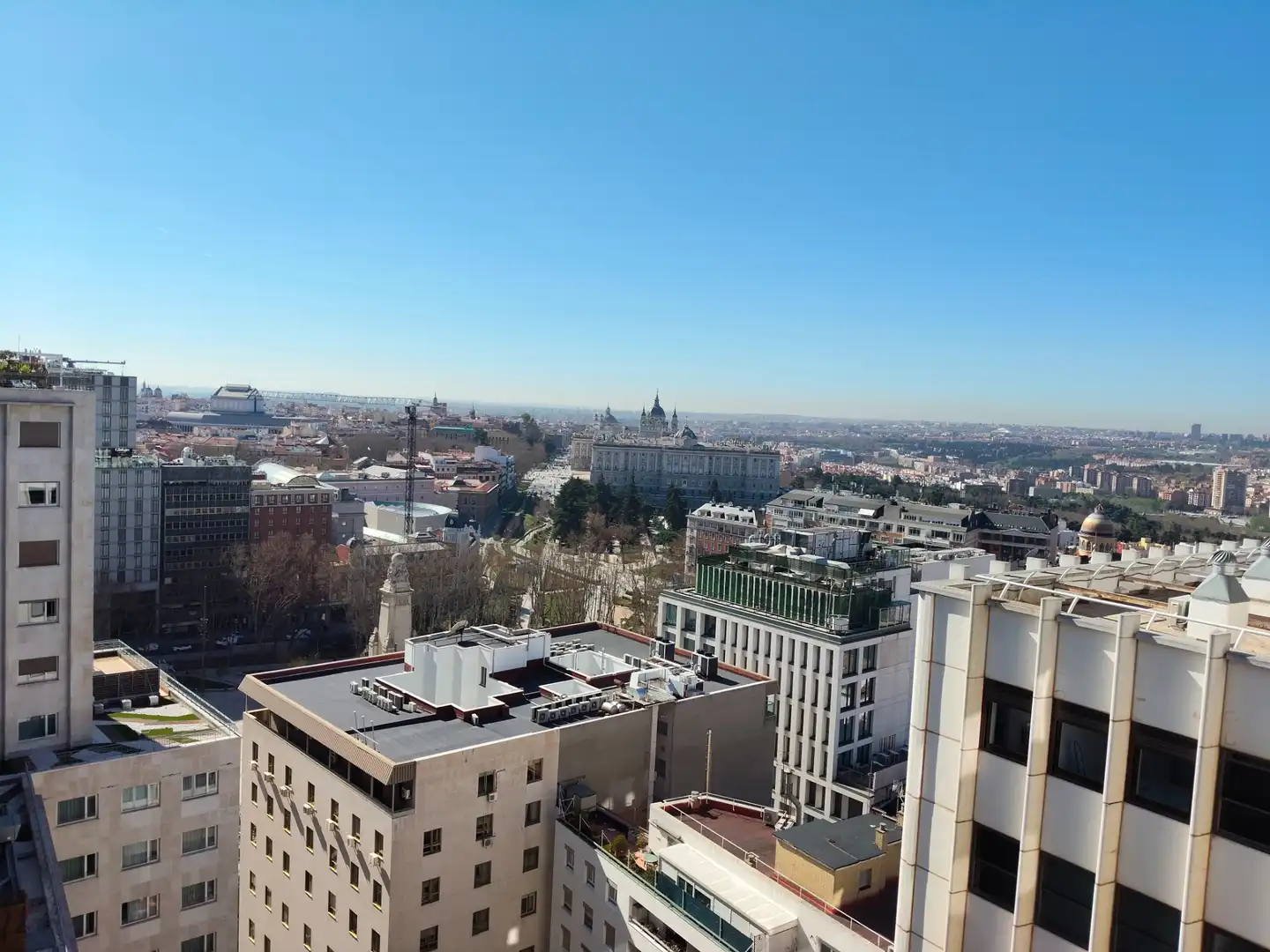 Exterior view of Apartments for rent in Madrid  with Air Conditioner, Heating and Furnished