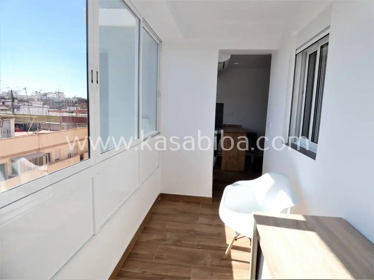 Terrasse von Wohnung zur Miete in Valencia mit Klimaanlage, Heizung und Terrasse