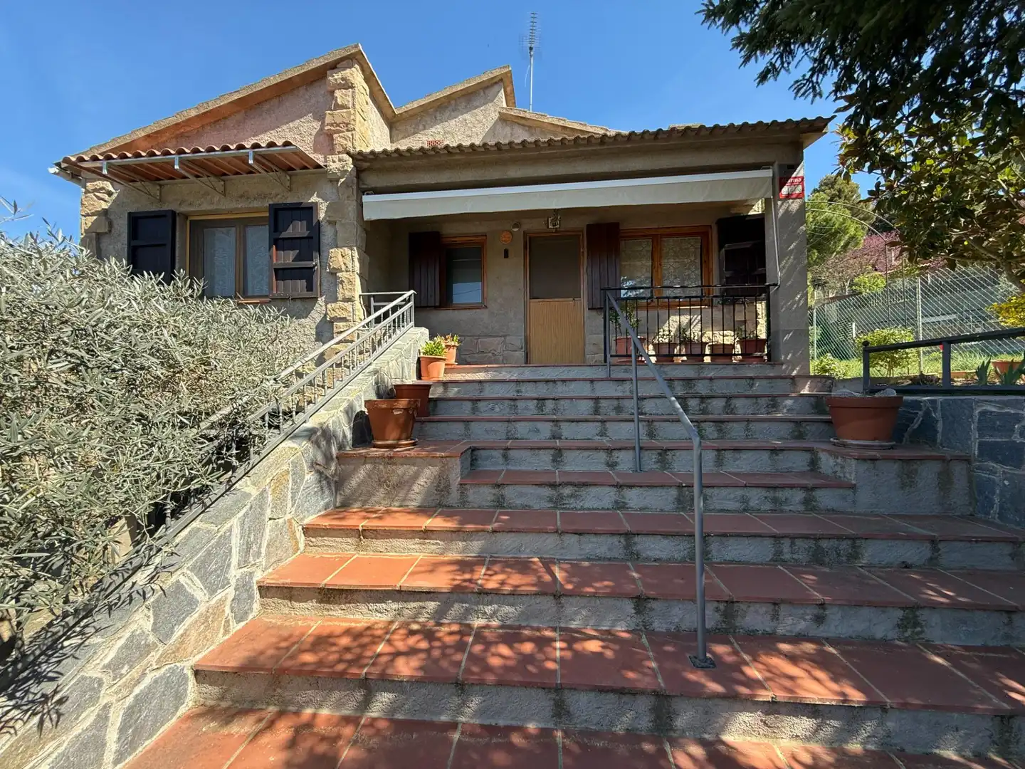 Vista exterior de Casa o chalet en venta en Talamanca con Jardín privado, Terraza y Balcón
