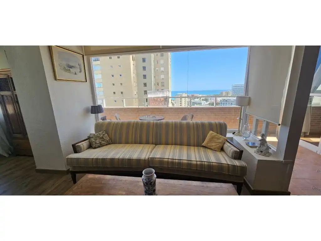 Living room of Flat for sale in Torremolinos  with Air Conditioner, Private garden and Terrace