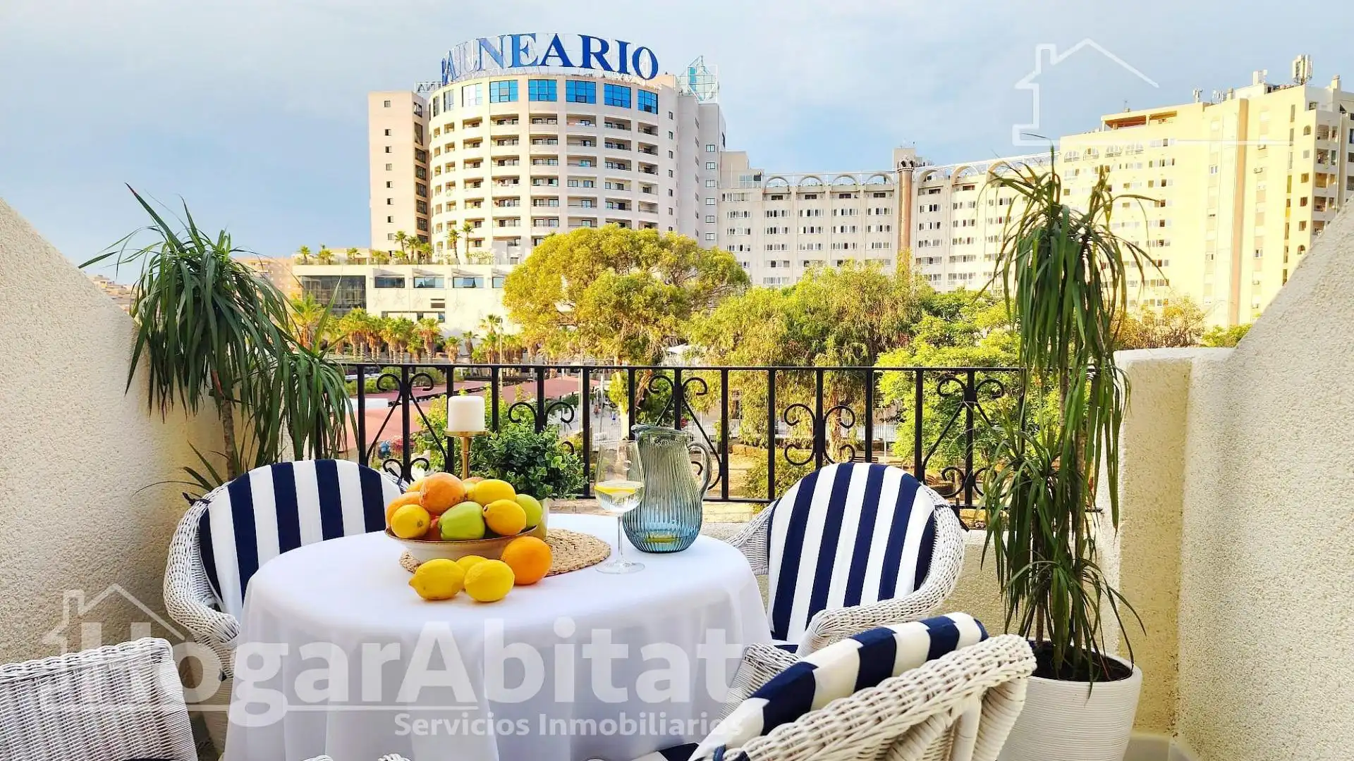 Terrace of Flat for sale in Oropesa del Mar / Orpesa  with Air Conditioner, Terrace and Furnished