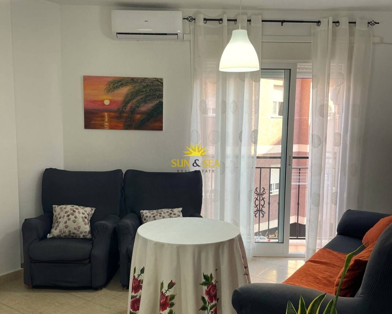 Exterior view of Flat to rent in Mazarrón  with Air Conditioner, Heating and Furnished