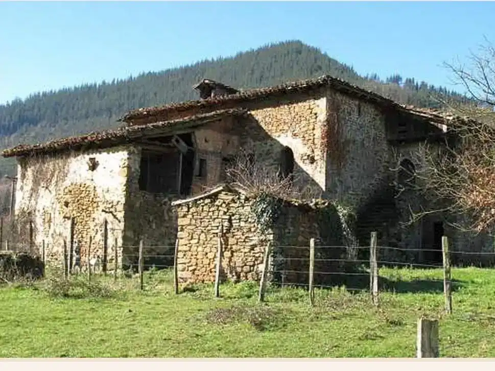 Vista exterior de Finca rústica en venda en Ayala / Aiara amb Balcó