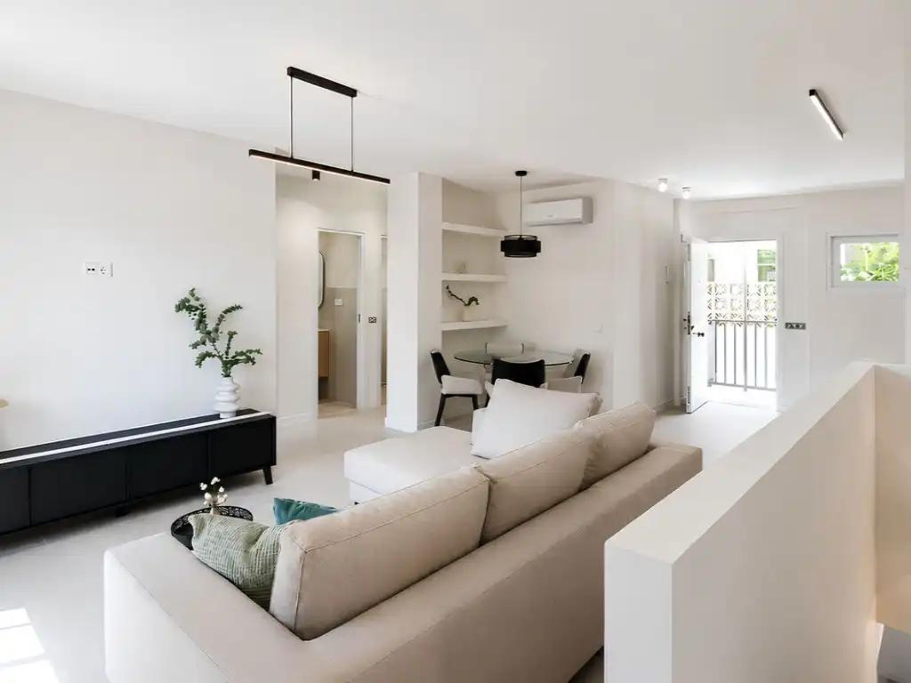 Living room of Flat for sale in Fuengirola  with Air Conditioner, Terrace and Swimming Pool